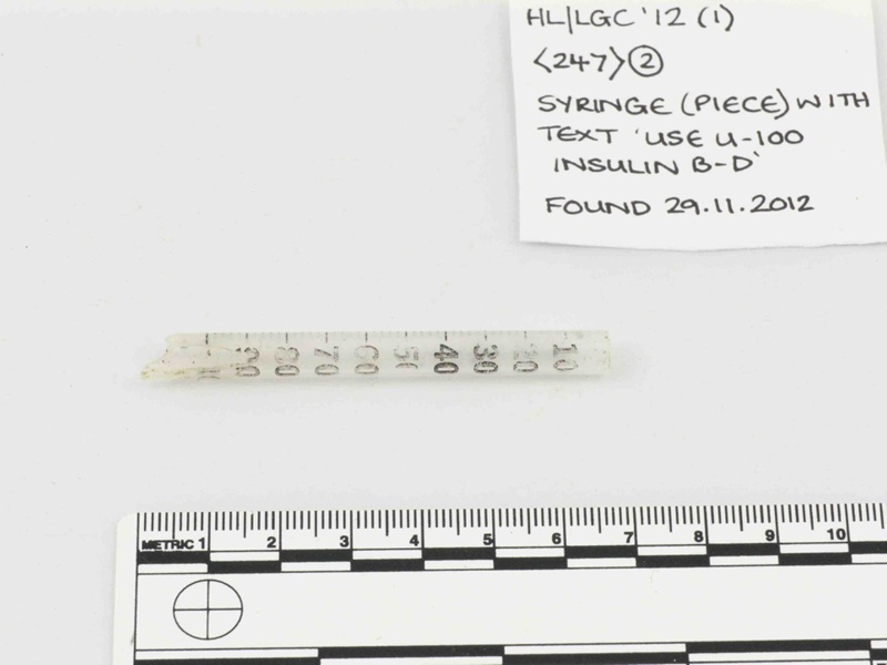 Syringe (broken); 247 eHive