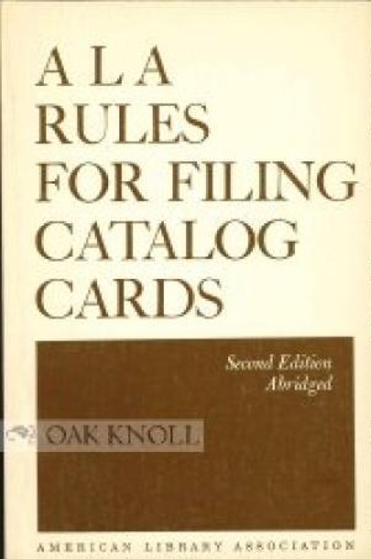 ala-rules-for-filing-catalog-cards-american-library-association