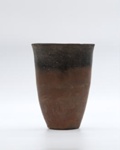 Egyptian black-topped red ware vessel; 231.22.6