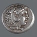 Coin, silver tetradrachm, Alexander the Great; Late 4th Century BC; 202.06.4