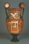 Volute Krater; Attributed to the Ganymede Painter; ca. 330-320 BC; 158.75