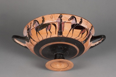 Siana Cup ; Attributed to the Taras Painter; ca. 570-560 BC; 39.57