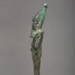 Cast bronze figurine of Osiris; 5th Century BCE; 221.14