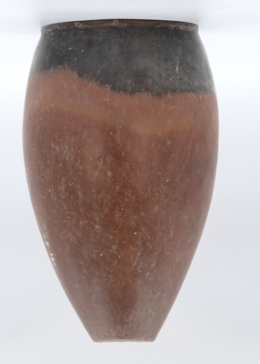 Egyptian black-topped red ware vessel; 231.22.3