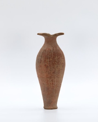 Egyptian red ware bottle; 231.22.14