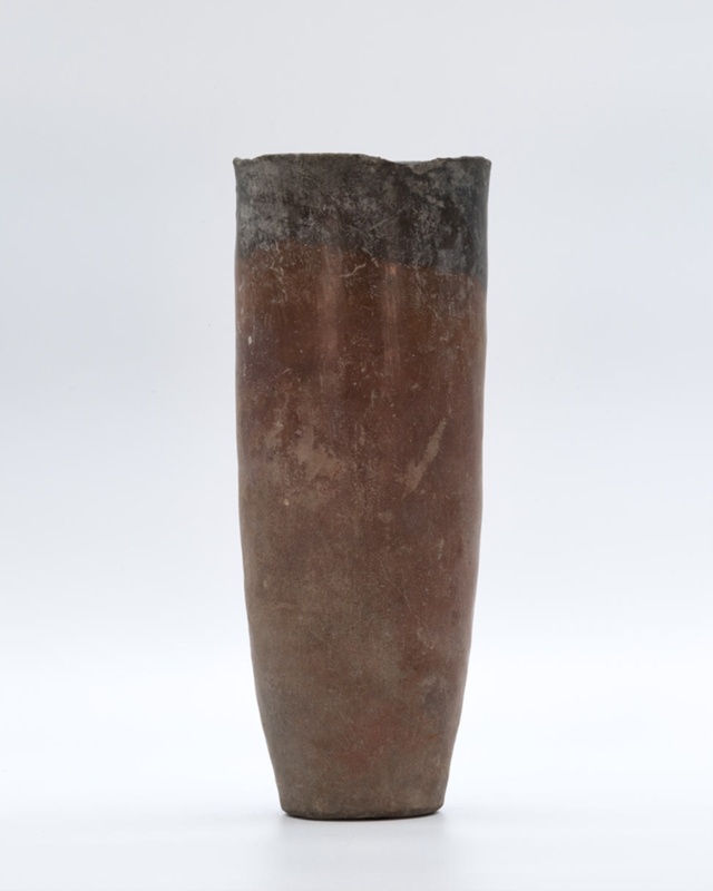 Egyptian black-topped red ware vessel