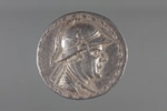 Coin, silver tetradrachm, Bactria; Mid 2nd Century BC; 184.97