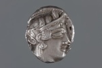 Coin, silver tetradrachm, Egypt; Early to mid Fourth Century BC; 202.06.2