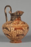 Oinochoe; Attributed to the Swallow Painter; ca. 600 BCE; 69.64
