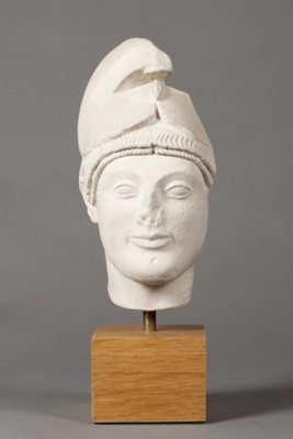 Marble head of a Warrior; Ministry of Culture Archaeological Receipts Fund; ca. 1988-1989 AD; CC13