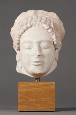 Marble Head of a Kore from Eleusis; Ministry of Culture Archaeological Receipts Fund; ca. 1988-1989 AD; CC11