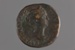 Coin, bronze sestertius, Antoninus Pius for Faustina II; 145-161 CE; 180.96.25