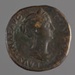 Coin, bronze sestertius, Antoninus Pius for Faustina II; 145-161 CE; 180.96.25
