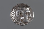 Coin, silver tetradrachm, Alexander the Great; Late 4th Century BC; 202.06.3