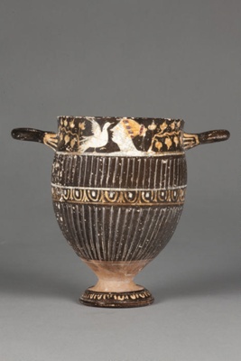 Skyphos; Attributed to the Alexandria Group; ca. 399-375 BC; 70.68