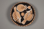 Fish Plate; Attributed to the Three-Stripe Painter (Torpedo Group); ca. 330-320 BC; 102.69