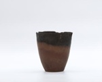 Egyptian black-topped red ware vessel; 231.22.7