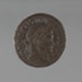 Coin, bronze follis, Constantine II; 323-324 CE; 180.96.34