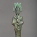 Cast bronze figurine of Osiris; 5th Century BCE; 221.14