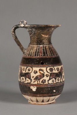 Olpe; Attributed to the Achradina Painter; ca. 625-600 BC; 58.60