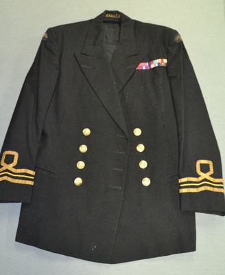 Naval reserve cadets officer's uniform jacket; Commonwealth Government ...