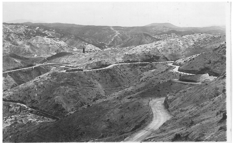 View of the Gormanston Road, Queenstown, Tasmania; Dargaville Pharmacy ...