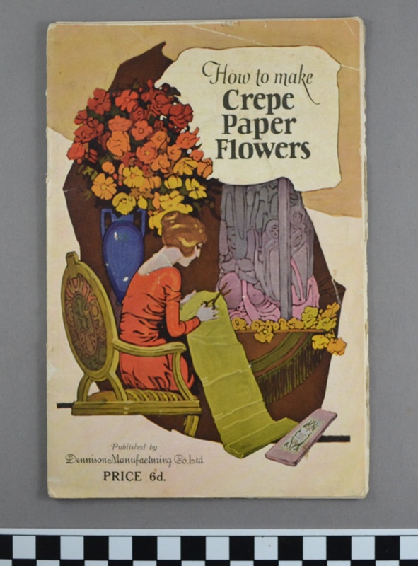 How To Make Crepe Paper Flowers; Dennison Manufacturing Company Ltd; n