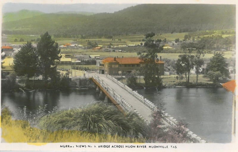 Bridge Across Huon River Huonville Tasmania Murray Views Nd Bmhc