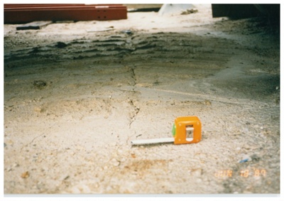 Cracks in the surface at Beaconsfield Gold Mine; unknown; 18-06-1987 ...