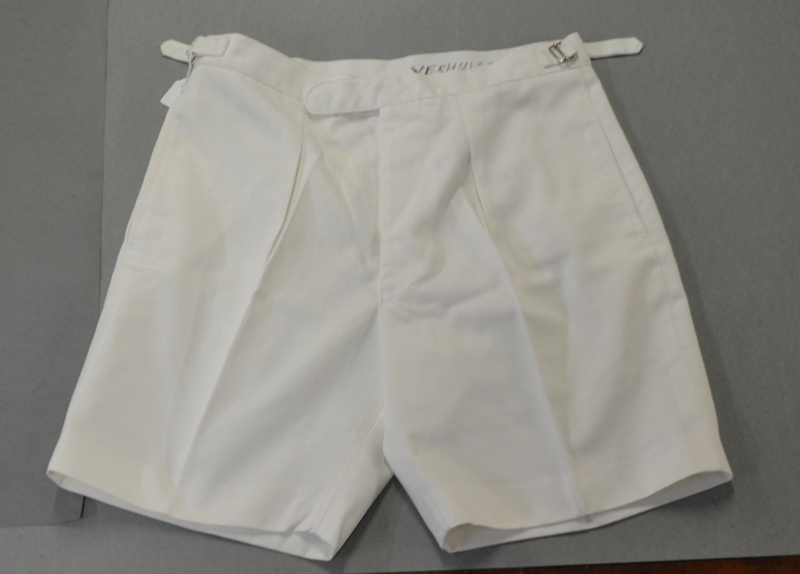 Royal Australian Navy uniform shorts; Tootal Australia Pty Ltd; c. 1980 ...