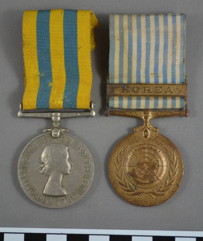 Medals, Pair, Korean War; Unknown; C. 1953 - 1955; BMHC_14278 | EHive