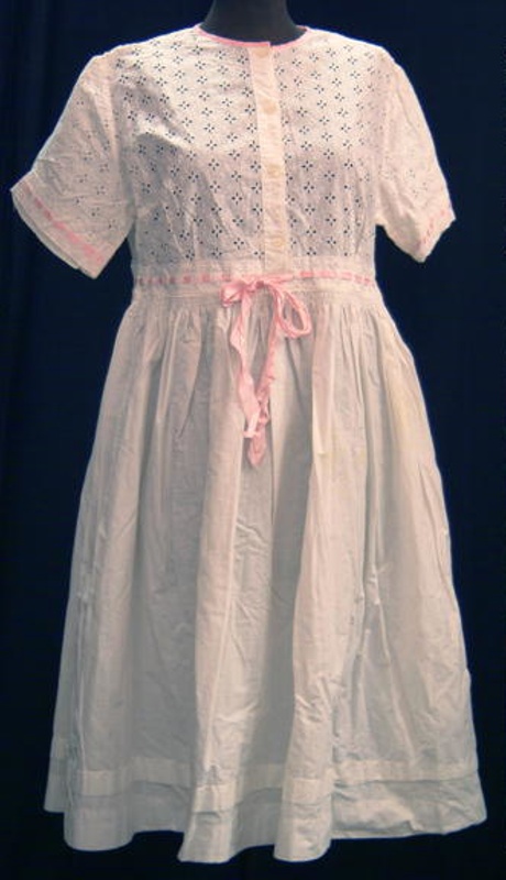 white broderie nightdress