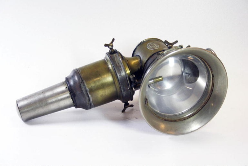 LAMPE CARBURE / Carbide lamp - HERM RIEMANN'S FAVORIT - PAS COURANT / Not common | UK