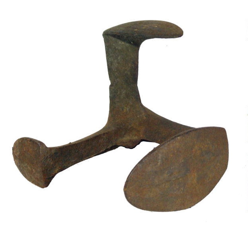 Boot last, black cast iron; 981.49.3 eHive