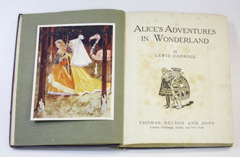 "Alice's Adventures in Wonderland" by Lewis Carroll; Thomas Nelson and
