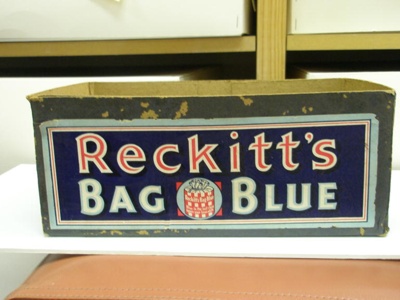 Box, 'Reckitt's Bag Blue'; Reckitt and Colman (Australia) Ltd; [1925 ...