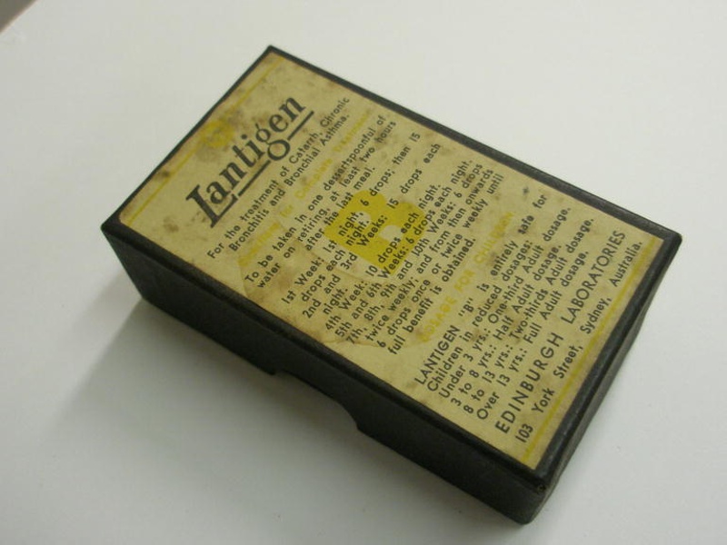 Box, 'Lantigen B', Edinburgh Laboratories; Edinburgh Laboratories