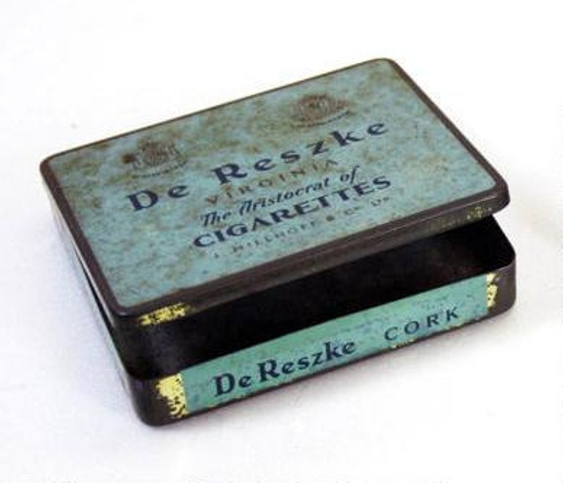 Cigarette Tin De Reszke Virginia J Millhoff Co Ltd C 1935 97 329 On Ehive