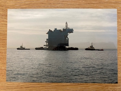 Lowestoft Module 2 Photographs - Views showing the towing out at Lowestoft of an ...