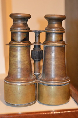 Ships Brass Binoculars; 1955; LOWMS:2022.133