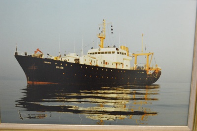 photograph of research vessel "Cirolana" (GY 156) at sea; LOWMS:2023.148