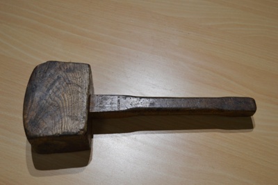 Shipwrights Wooden Mallet; LOWMS.2025.001