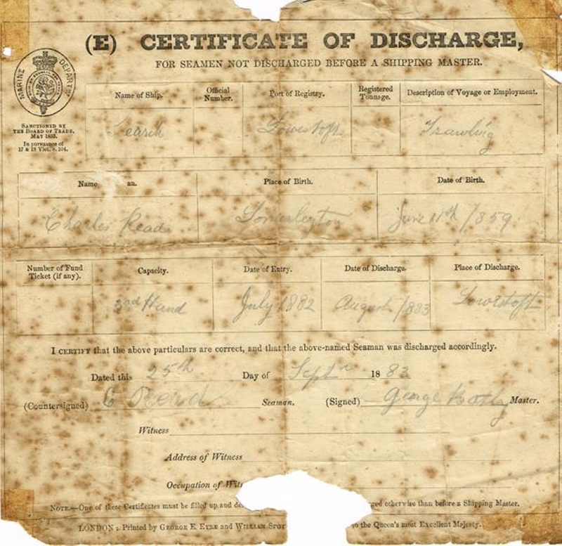 Discharge Certificate Lowms2015134 Ehive 2239