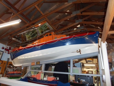 Model  of Lifeboat; Lowestoft College; 1972; LOWMS.2025.029