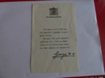 Sympathy Letter; LOWMS.2025.049