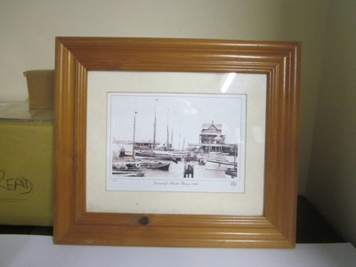 View of Yacht Basin at Lowestoft; Francis Frith Collection; 1896; LOWMS.2025.076