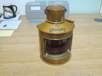 Port Side Light; LOWMS.2025.058