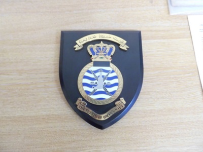 Ships Plaque  ( Sultan  of  Oman ); Eng Leong Signcrafts; LOWMS.2025.109 Ships Plaque  ( Sultan  of  Oman ); Eng Leong Signcrafts; LOWMS.2025.109