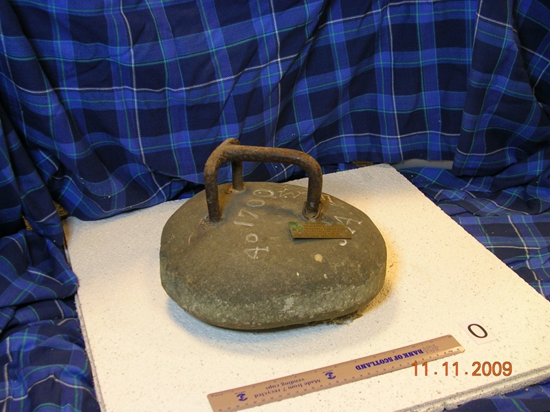 Curling Stone with Threelegged Handle; 1700; CS002 on eHive