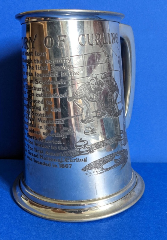 History Of Curling Tankard PZ117 EHive